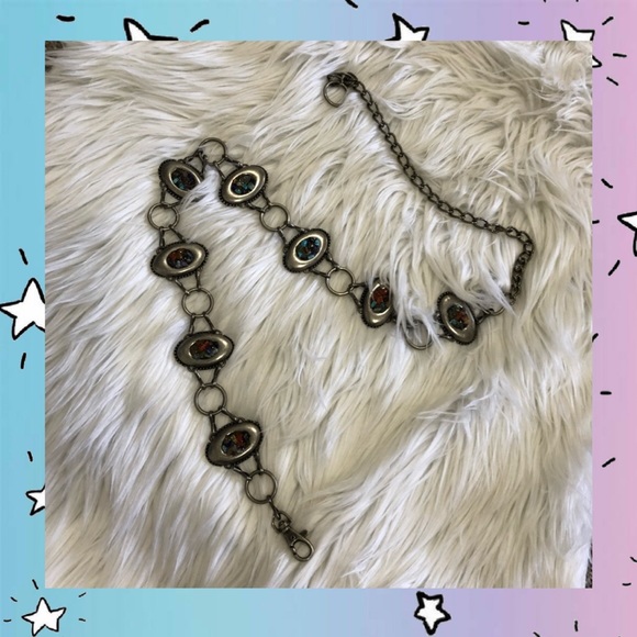 Accessories - Stone and Metal Belt